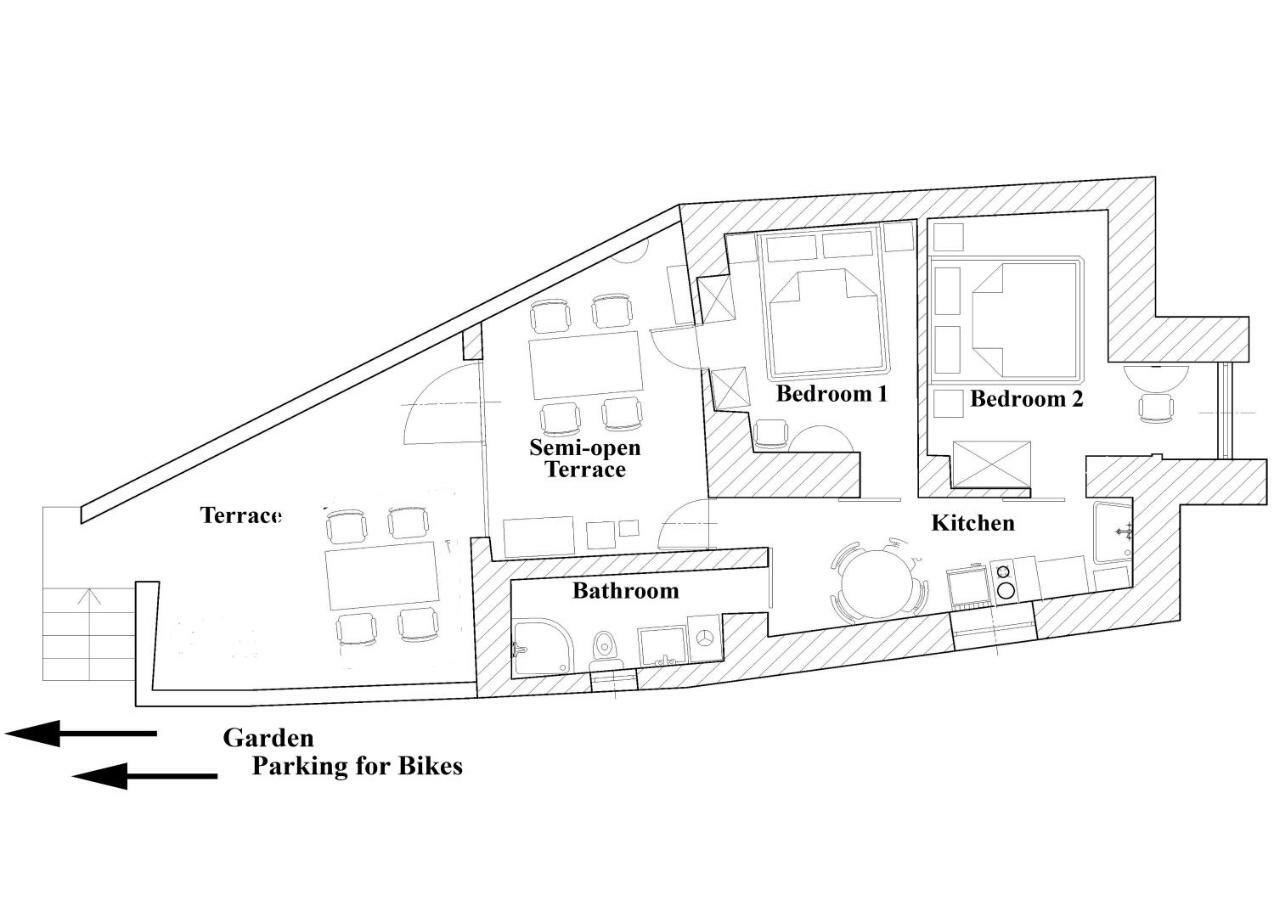 Apartment Alena With Terrace And Garden Center Jelsa Jelsa  Bagian luar foto